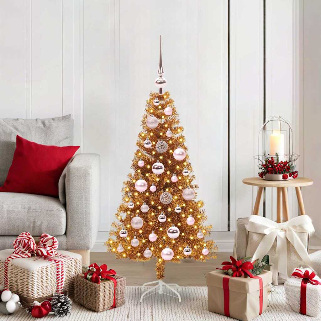 Albero di Natale Oro 120 cm PET