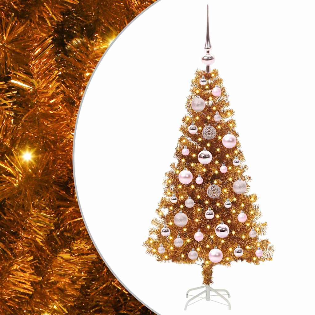 Albero di Natale Oro 120 cm PET
