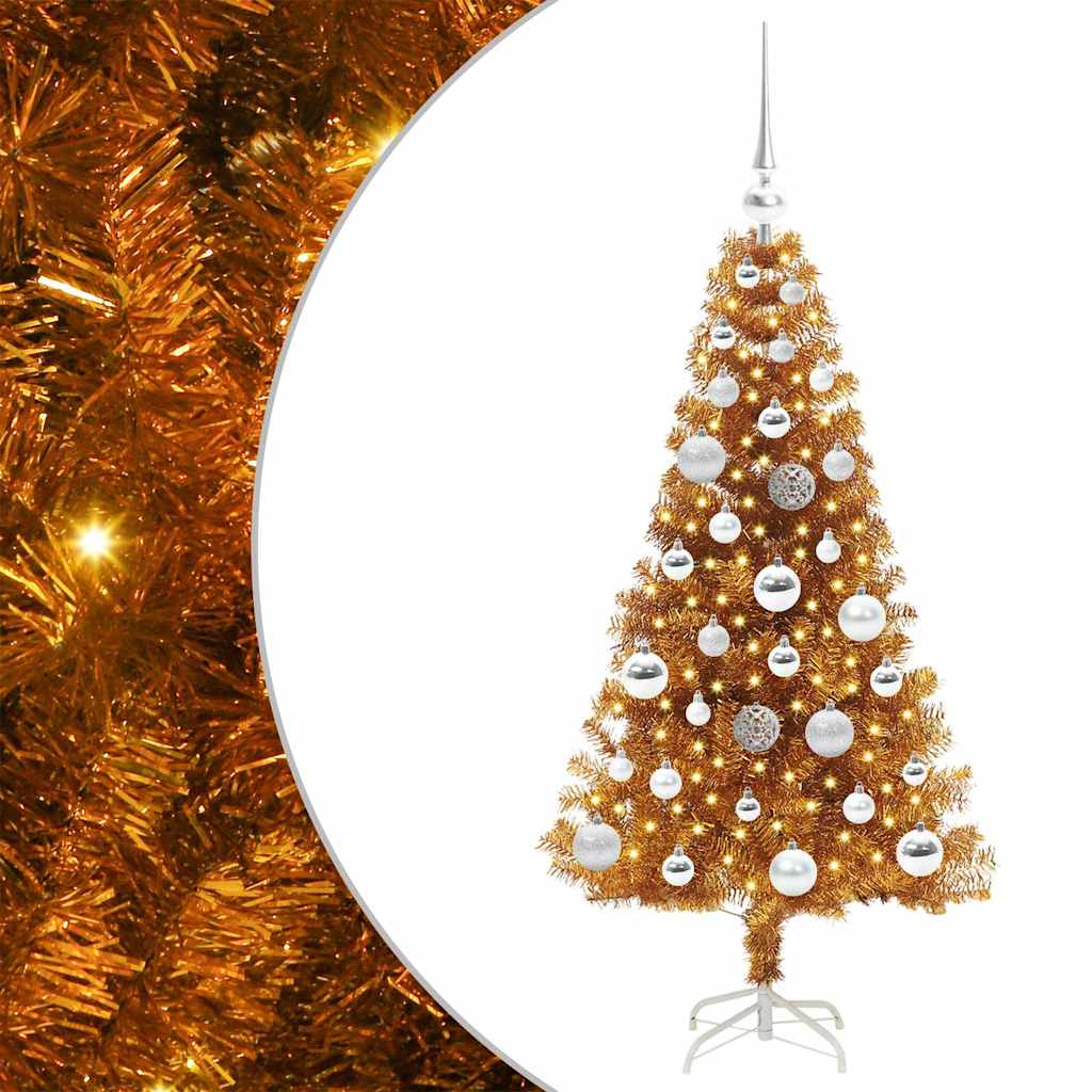 Albero di Natale Oro 120 cm PET