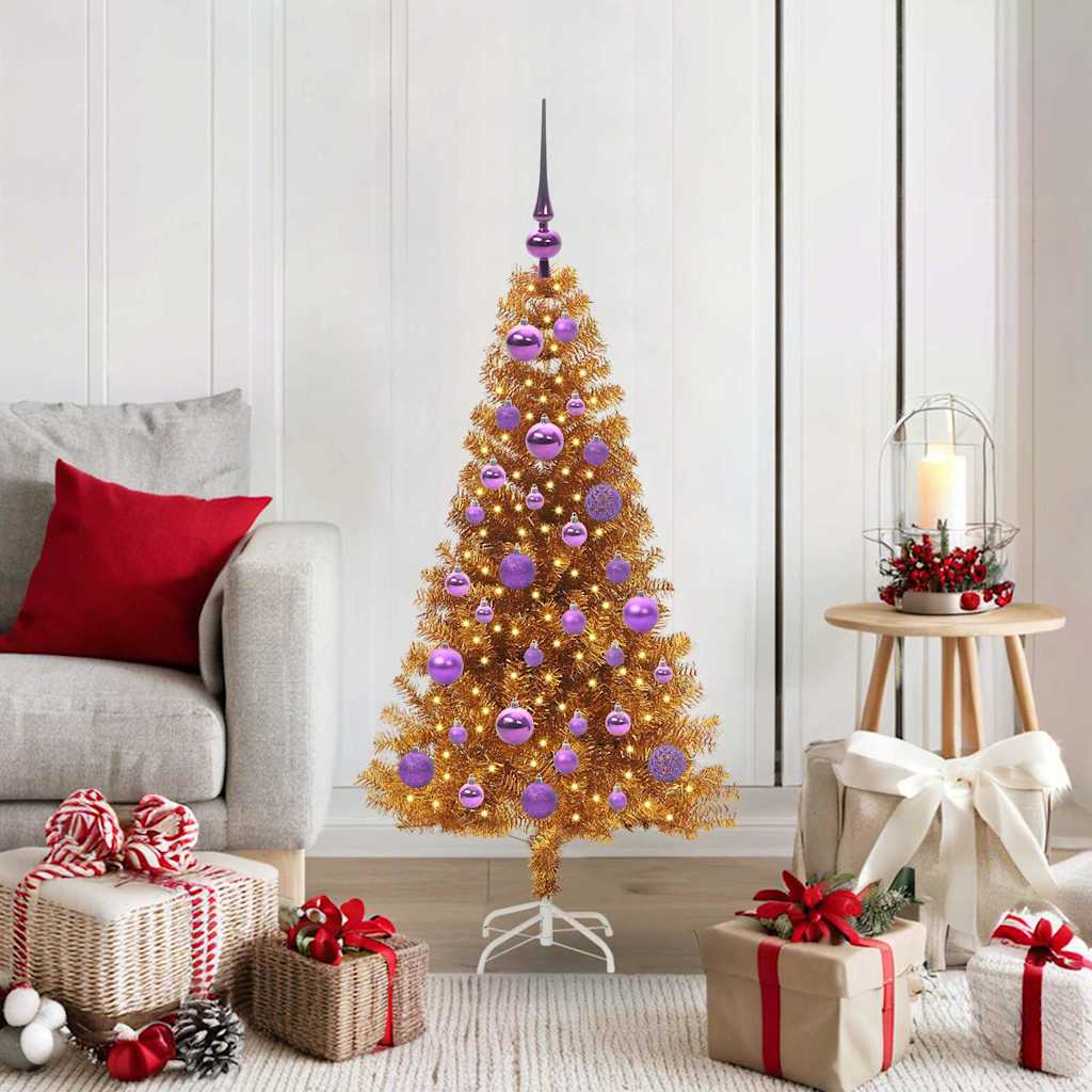 Albero di Natale Oro 120 cm PET