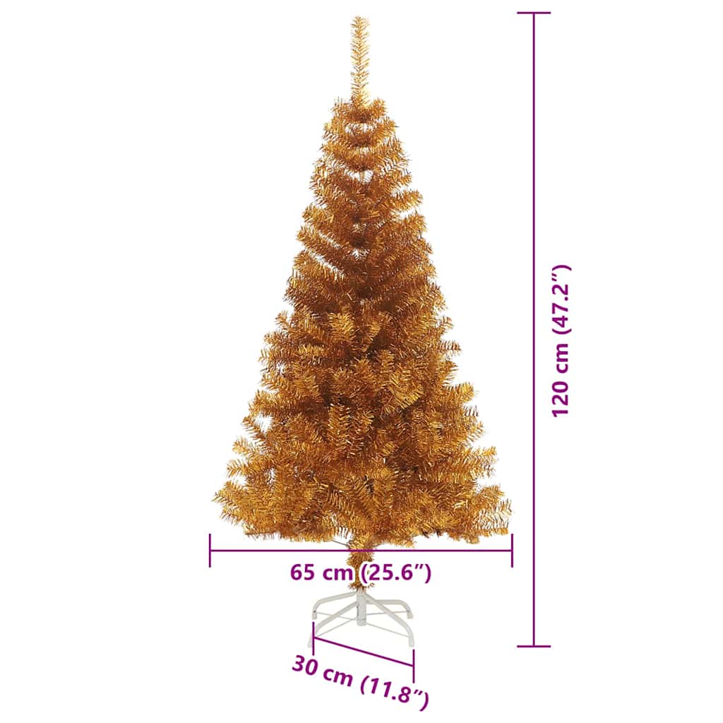 Albero di Natale Oro 120 cm PET
