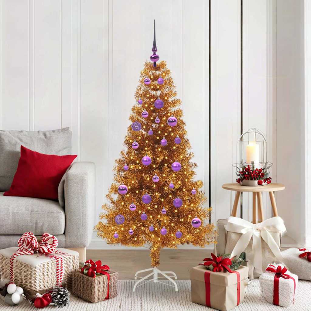 Albero di Natale Oro 150 cm PET