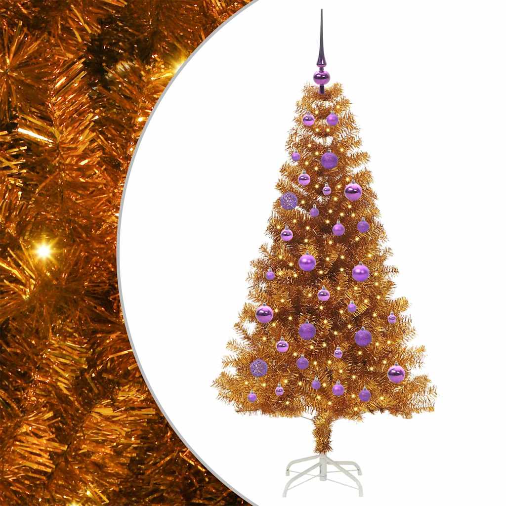 Albero di Natale Oro 150 cm PET