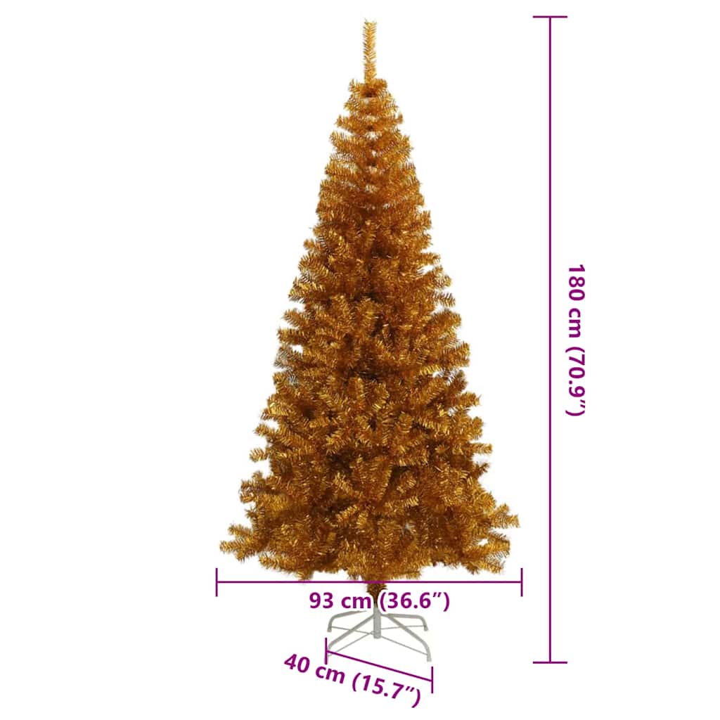 Albero di Natale Oro 180 cm PET
