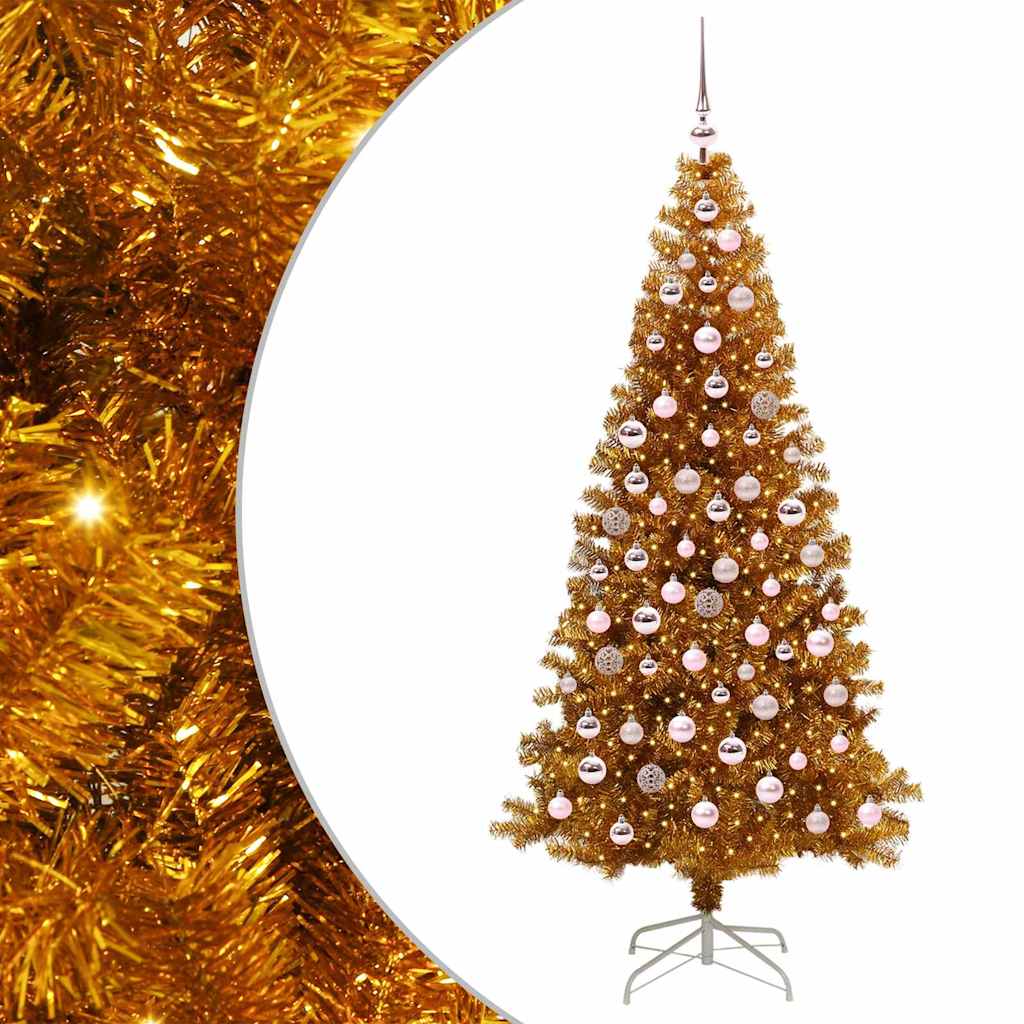 Albero di Natale Oro 180 cm PET