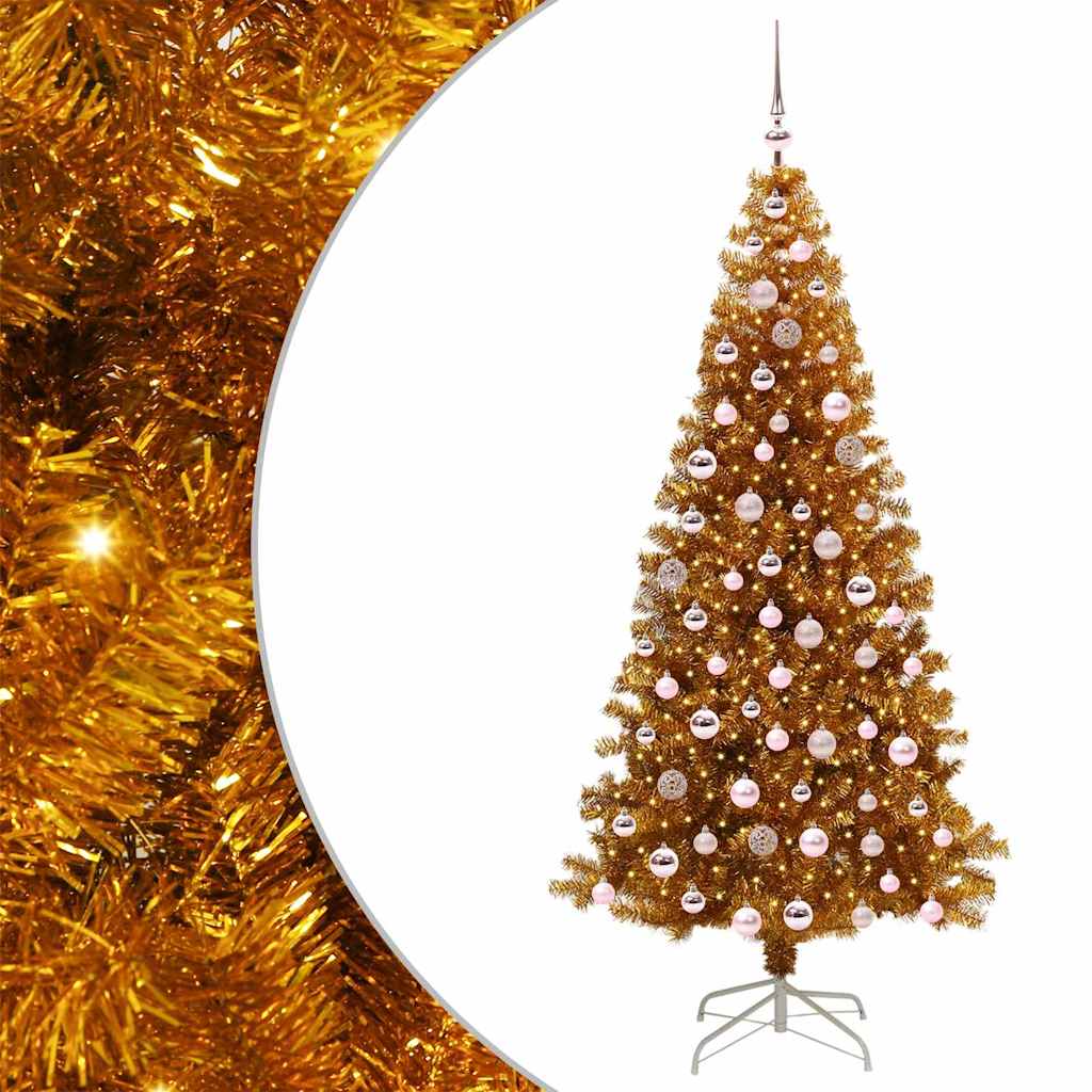 Albero di Natale Oro 210 cm PET