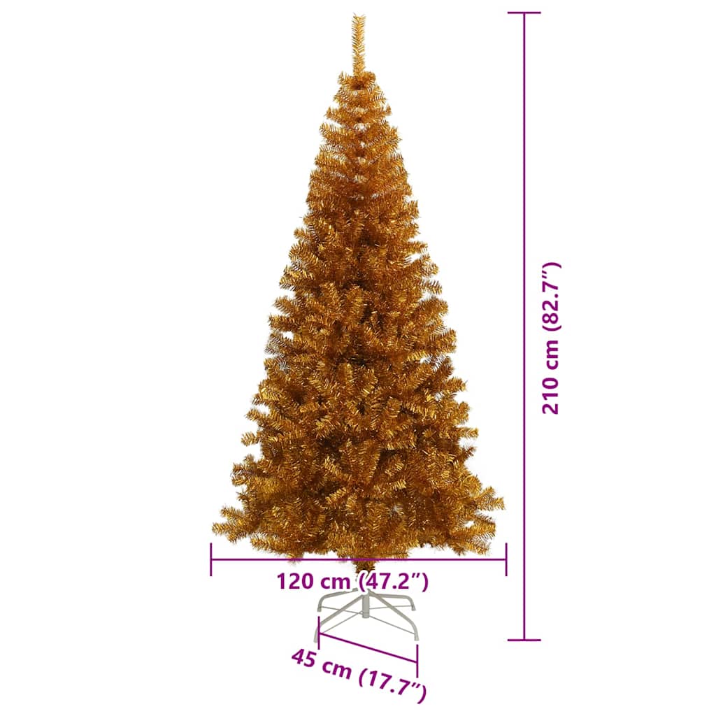 Albero di Natale Oro 210 cm PET