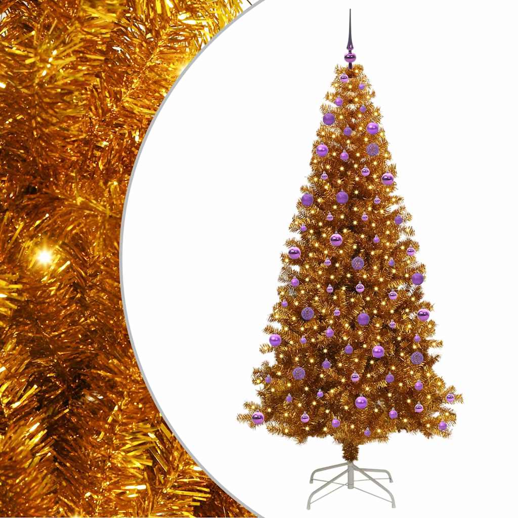 Albero di Natale Oro 210 cm PET