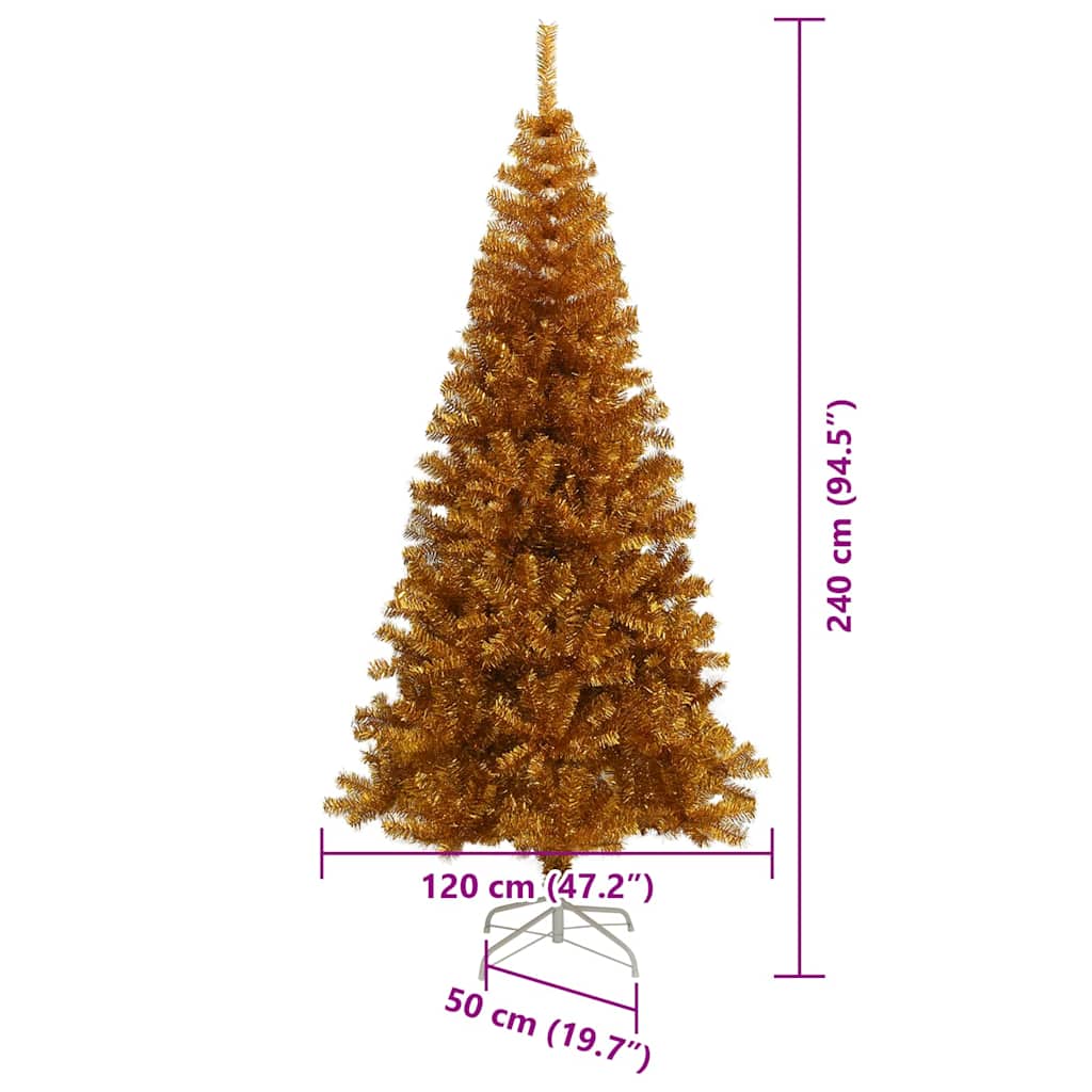 Albero di Natale Oro 240 cm PET