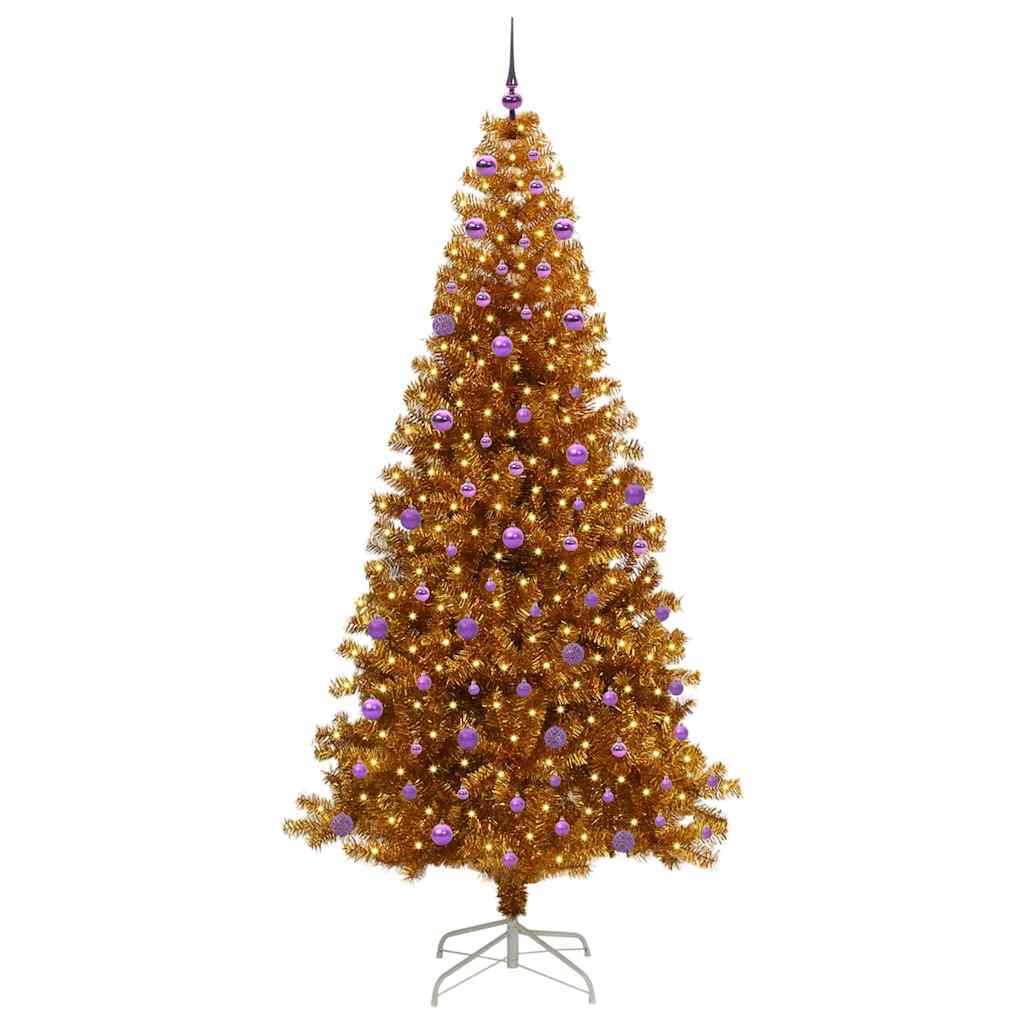 Albero di Natale Oro 240 cm PET