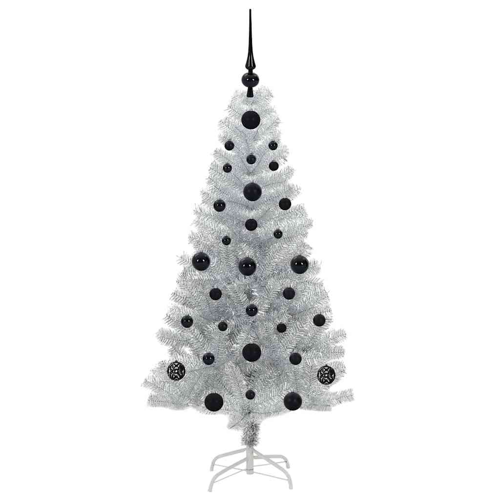Albero di Natale Argento 120 cm PET