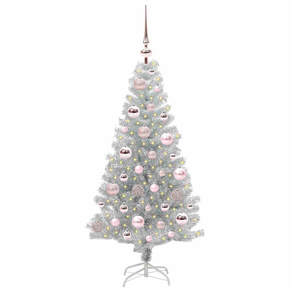 Albero di Natale Argento 120 cm PET