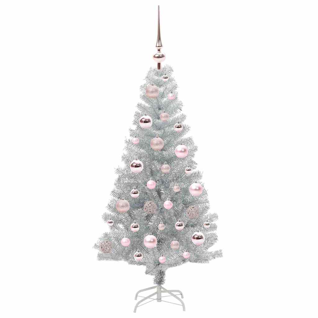 Albero di Natale Argento 120 cm PET