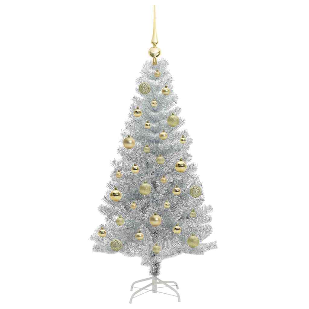 Albero di Natale Argento 120 cm PET