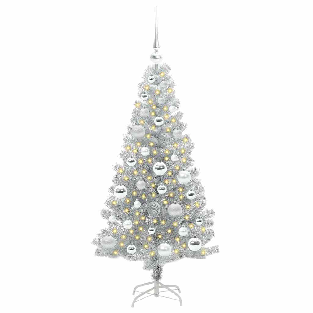 Albero di Natale Argento 120 cm PET