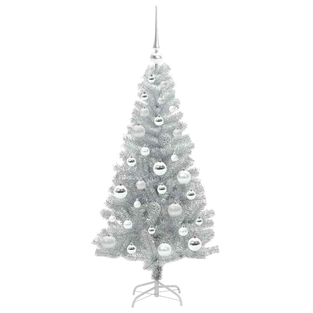 Albero di Natale Argento 120 cm PET