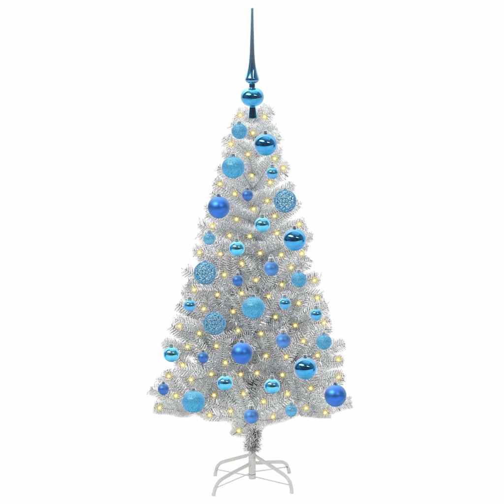 Albero di Natale Argento 120 cm PET