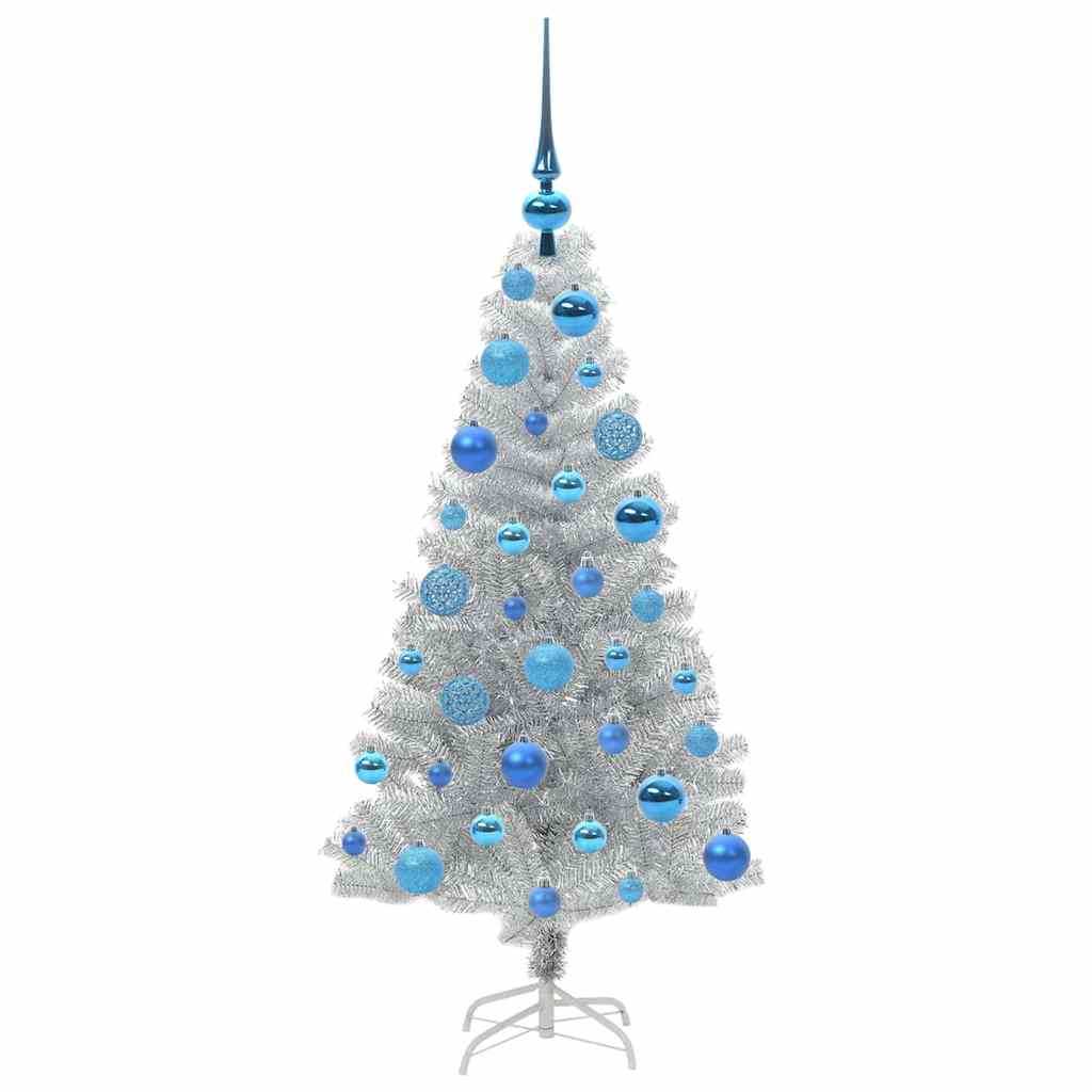 Albero di Natale Argento 120 cm PET