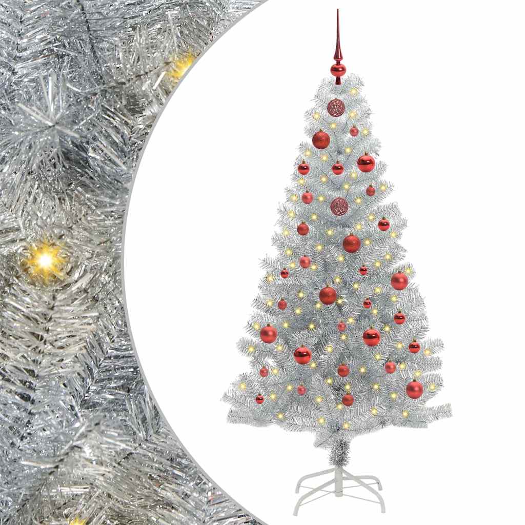 Albero di Natale Argento 150 cm PET