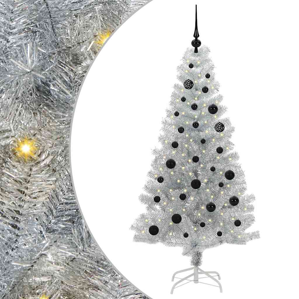 Albero di Natale Argento 150 cm PET