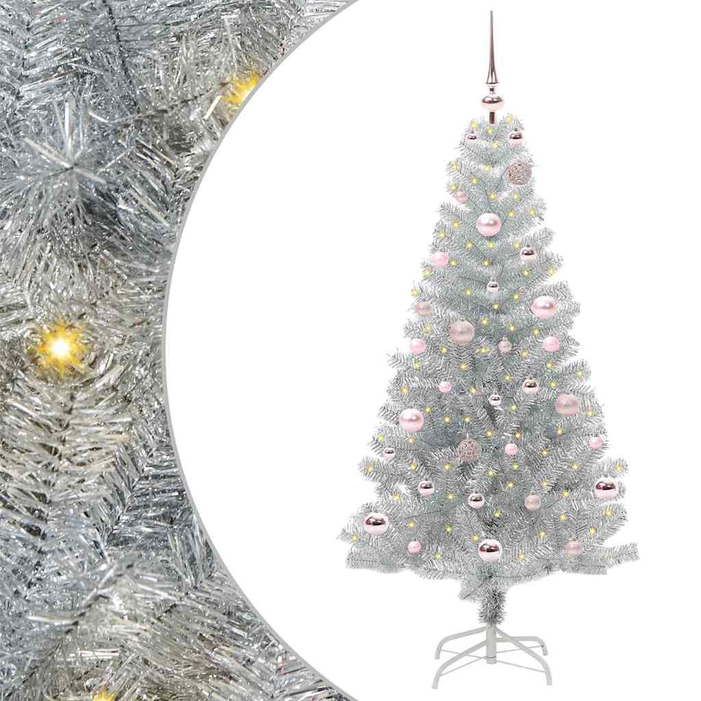Albero di Natale Argento 150 cm PET