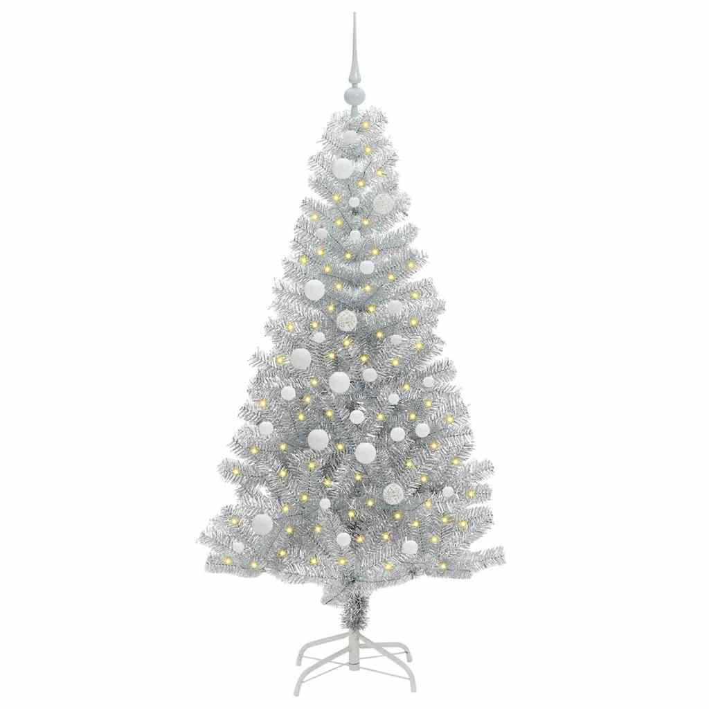 Albero di Natale Argento 150 cm PET