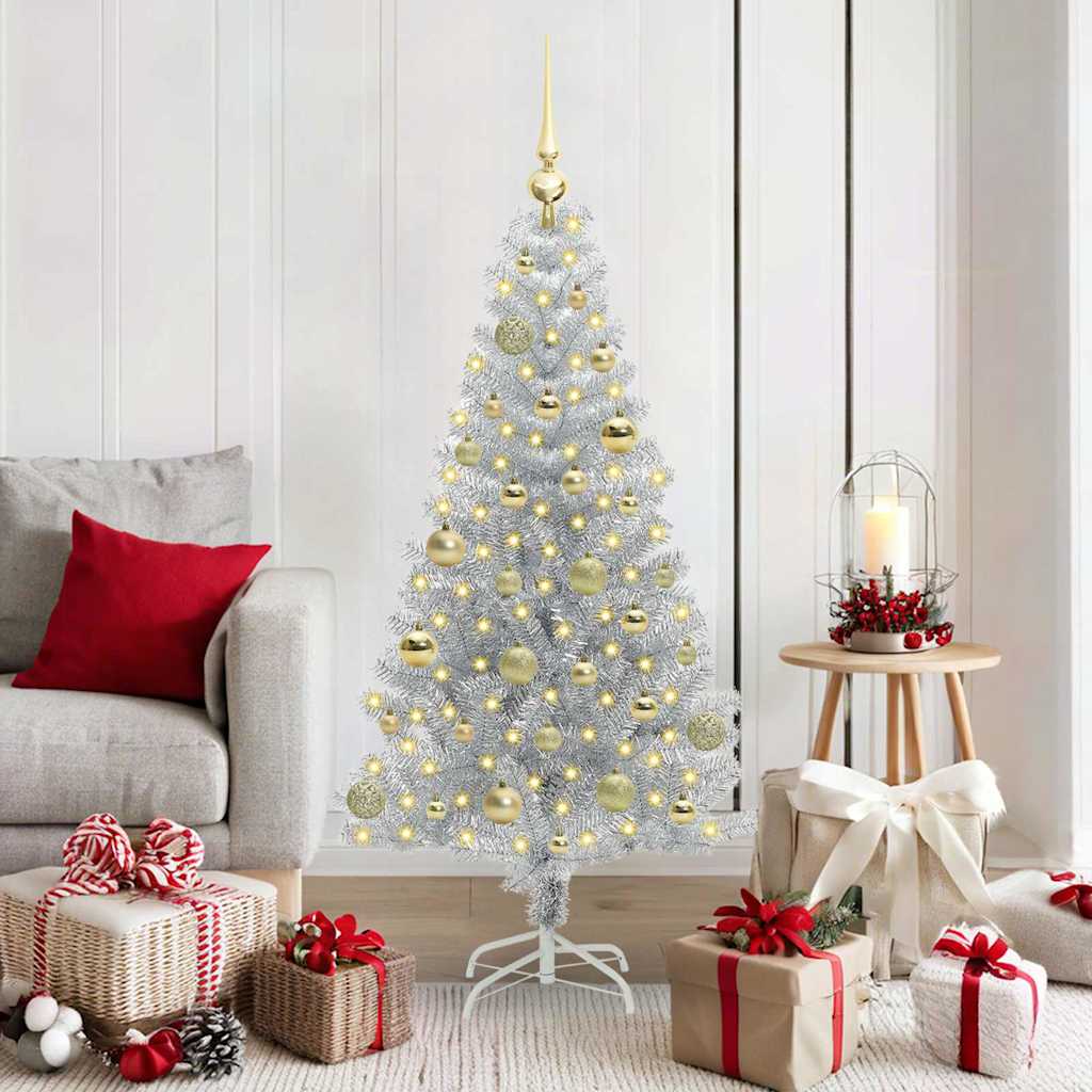 Albero di Natale Argento 150 cm PET