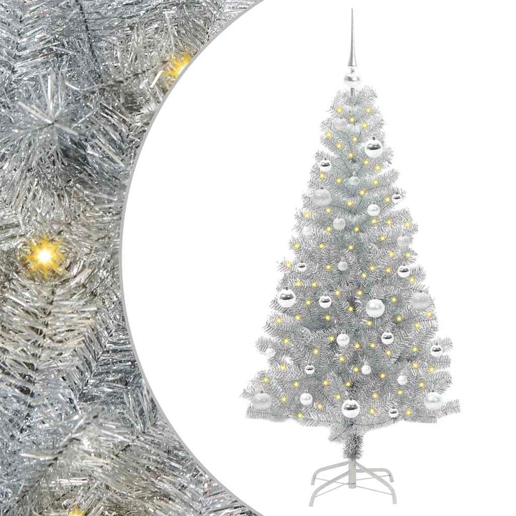 Albero di Natale Argento 150 cm PET