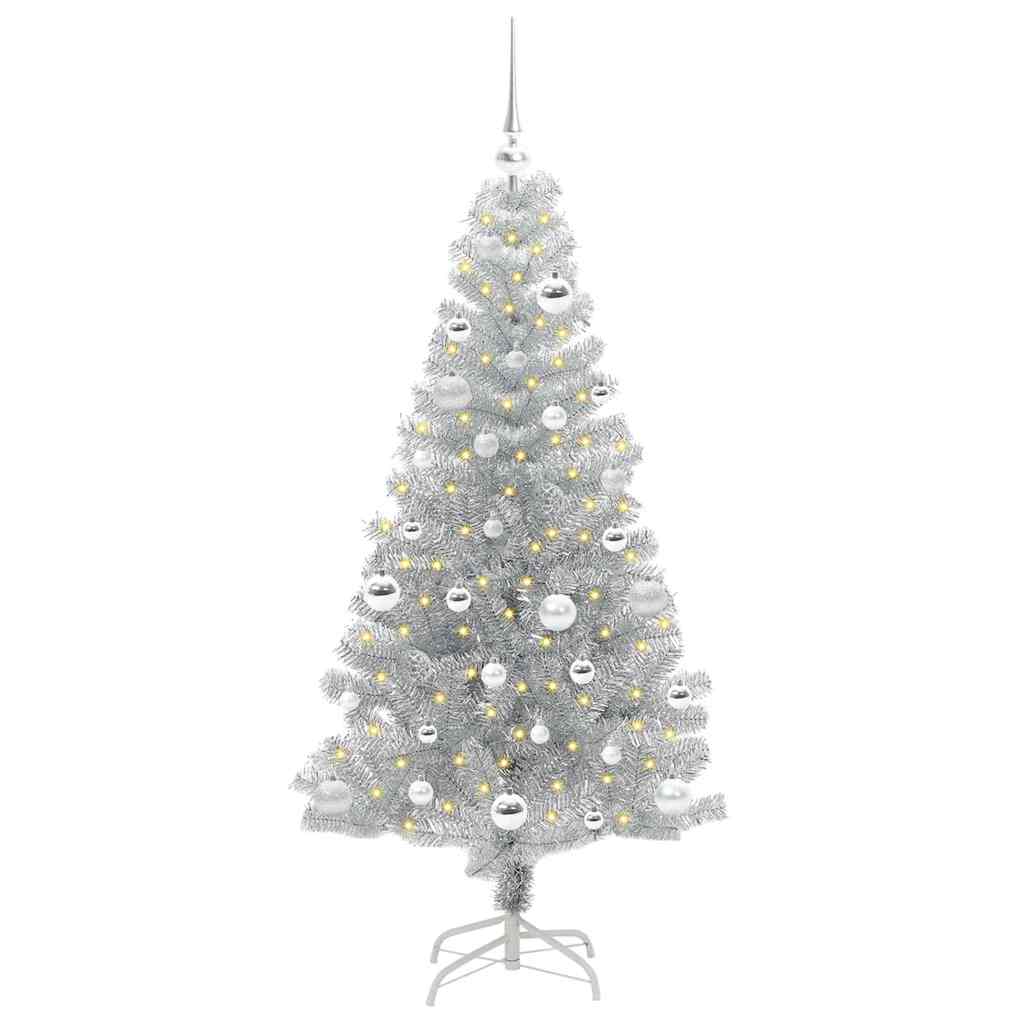 Albero di Natale Argento 150 cm PET