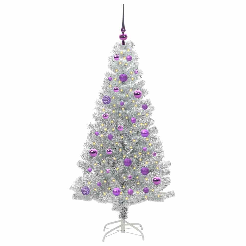 Albero di Natale Argento 150 cm PET