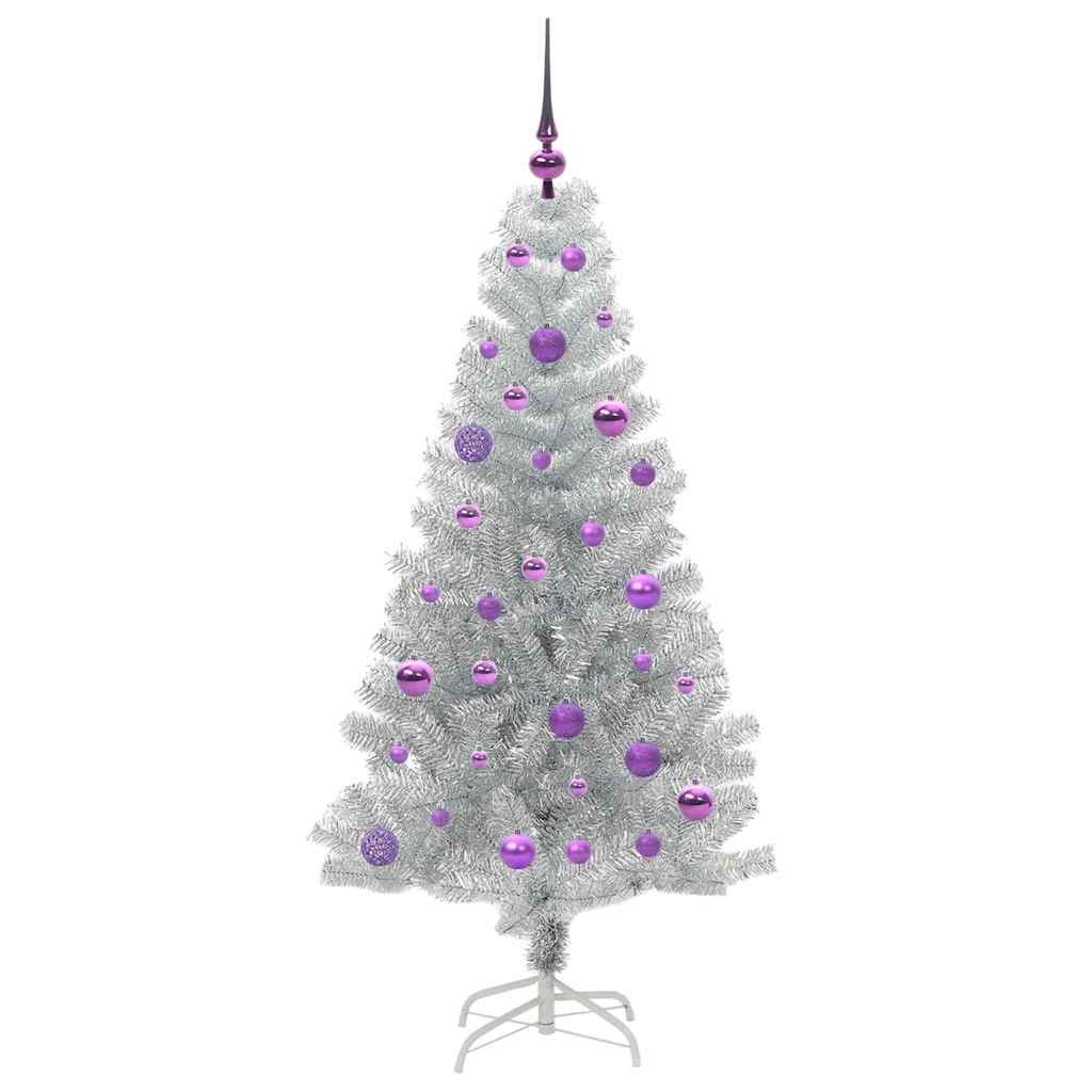 Albero di Natale Argento 150 cm PET