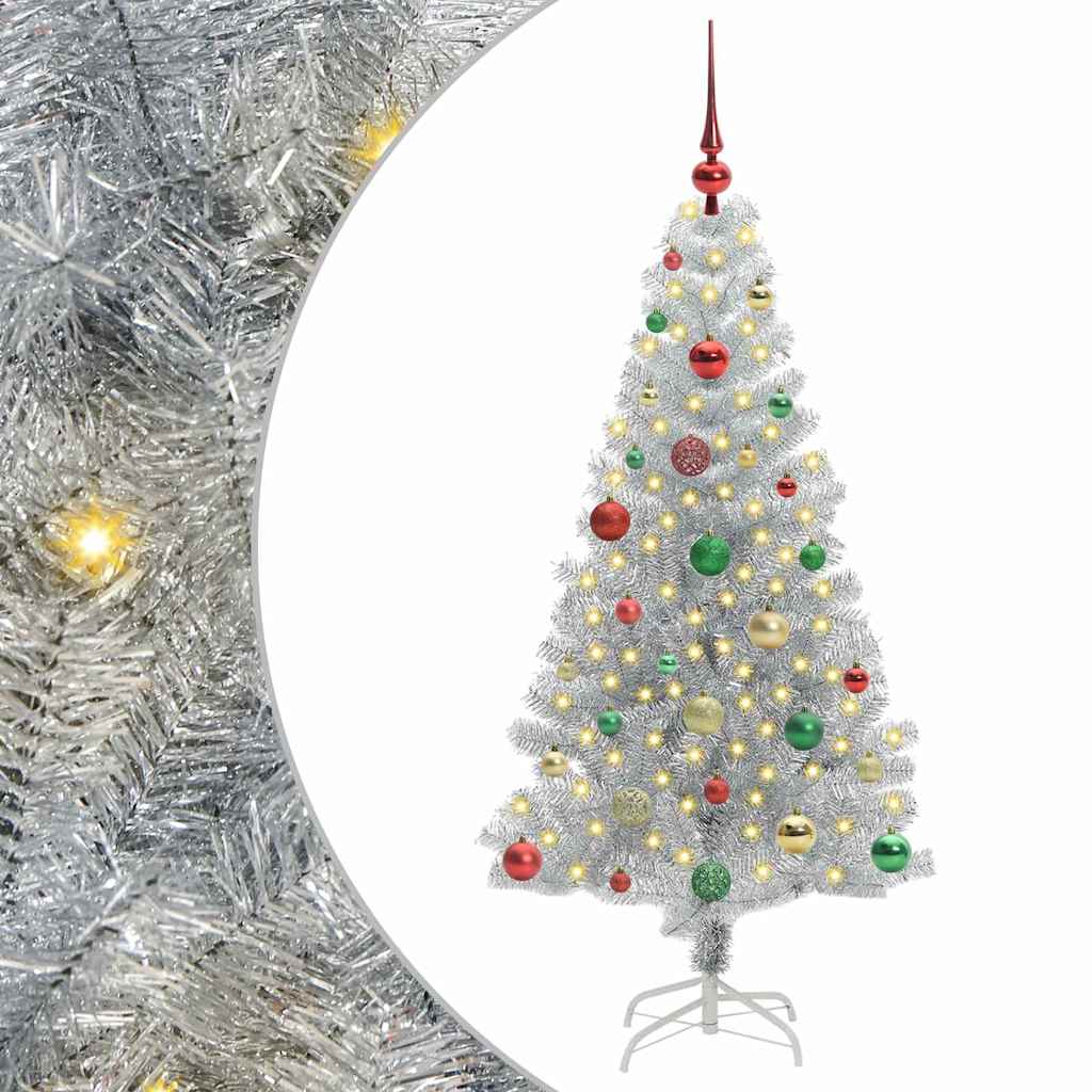 Albero di Natale Argento 150 cm PET