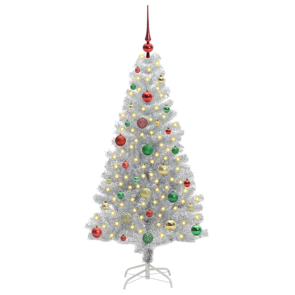Albero di Natale Argento 150 cm PET
