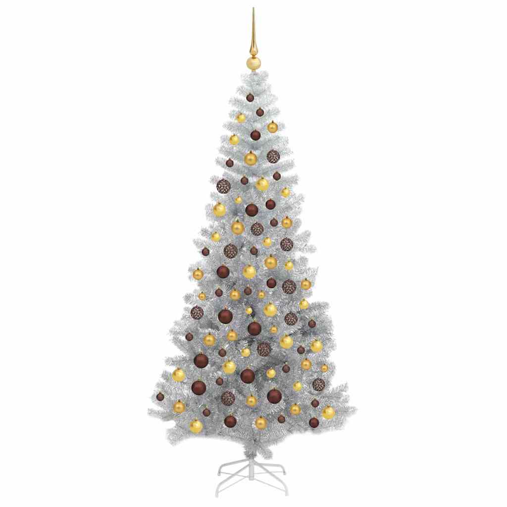 Albero di Natale Argento 180 cm PET