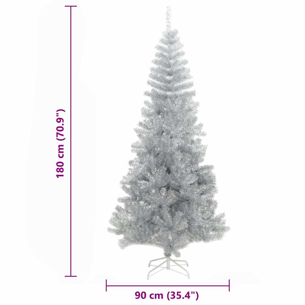 Albero di Natale Argento 180 cm PET