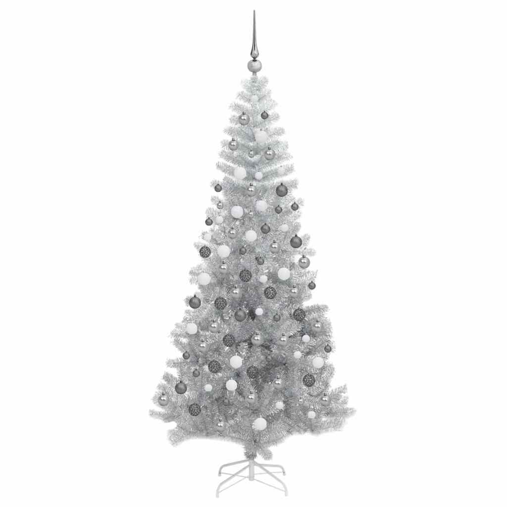 Albero di Natale Argento 180 cm PET