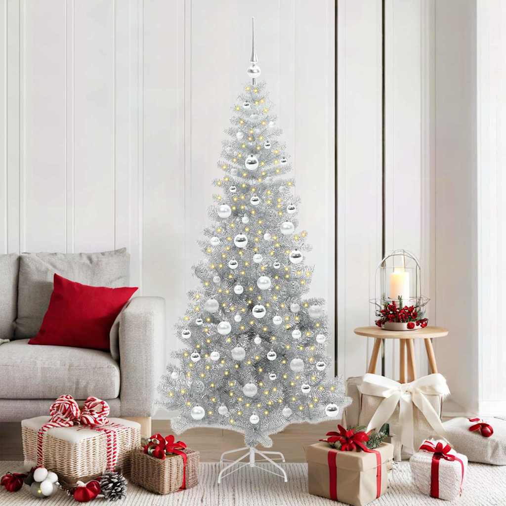 Albero di Natale Argento 180 cm PET