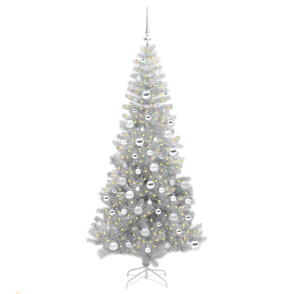 Albero di Natale Argento 180 cm PET