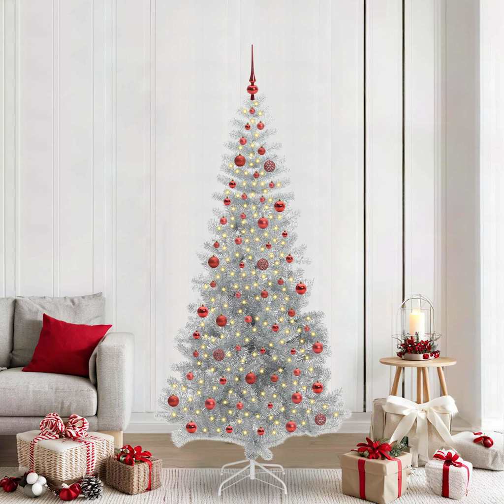 Albero di Natale Argento 210 cm PET
