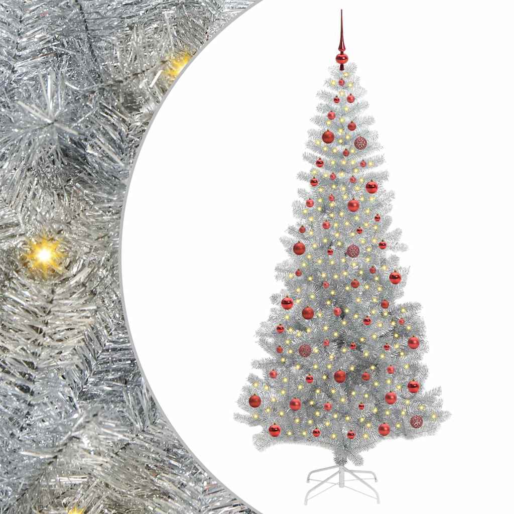 Albero di Natale Argento 210 cm PET