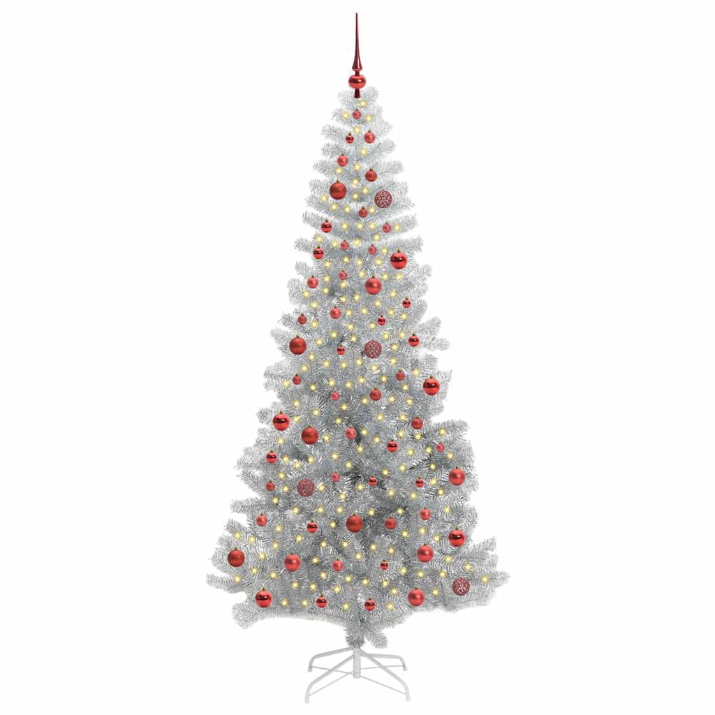 Albero di Natale Argento 210 cm PET