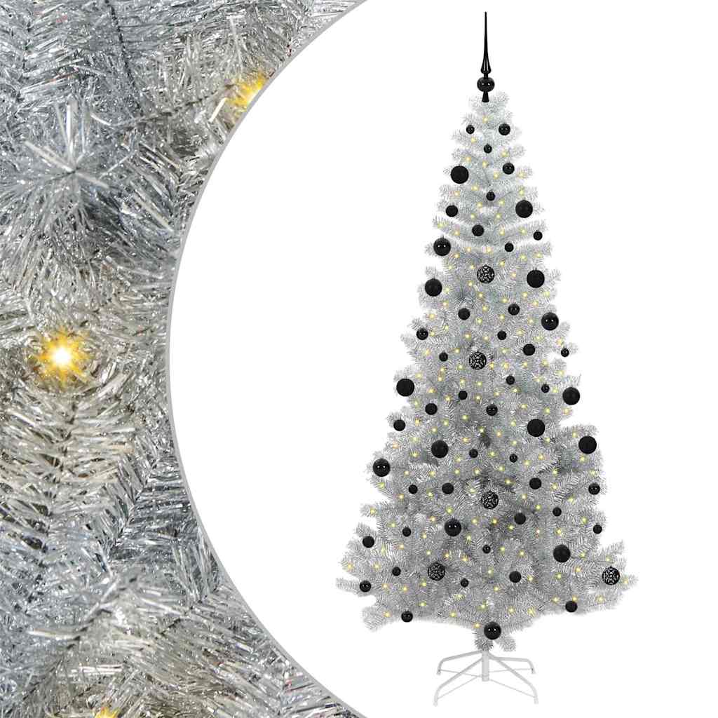 Albero di Natale Argento 210 cm PET