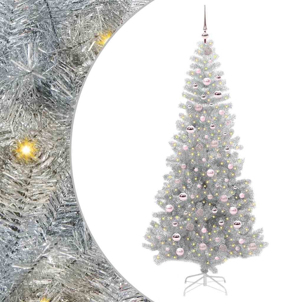 Albero di Natale Argento 210 cm PET