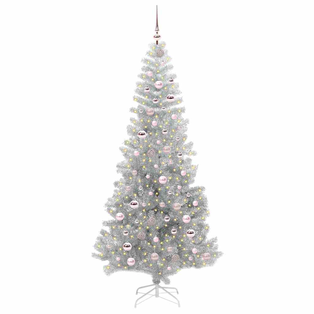 Albero di Natale Argento 210 cm PET