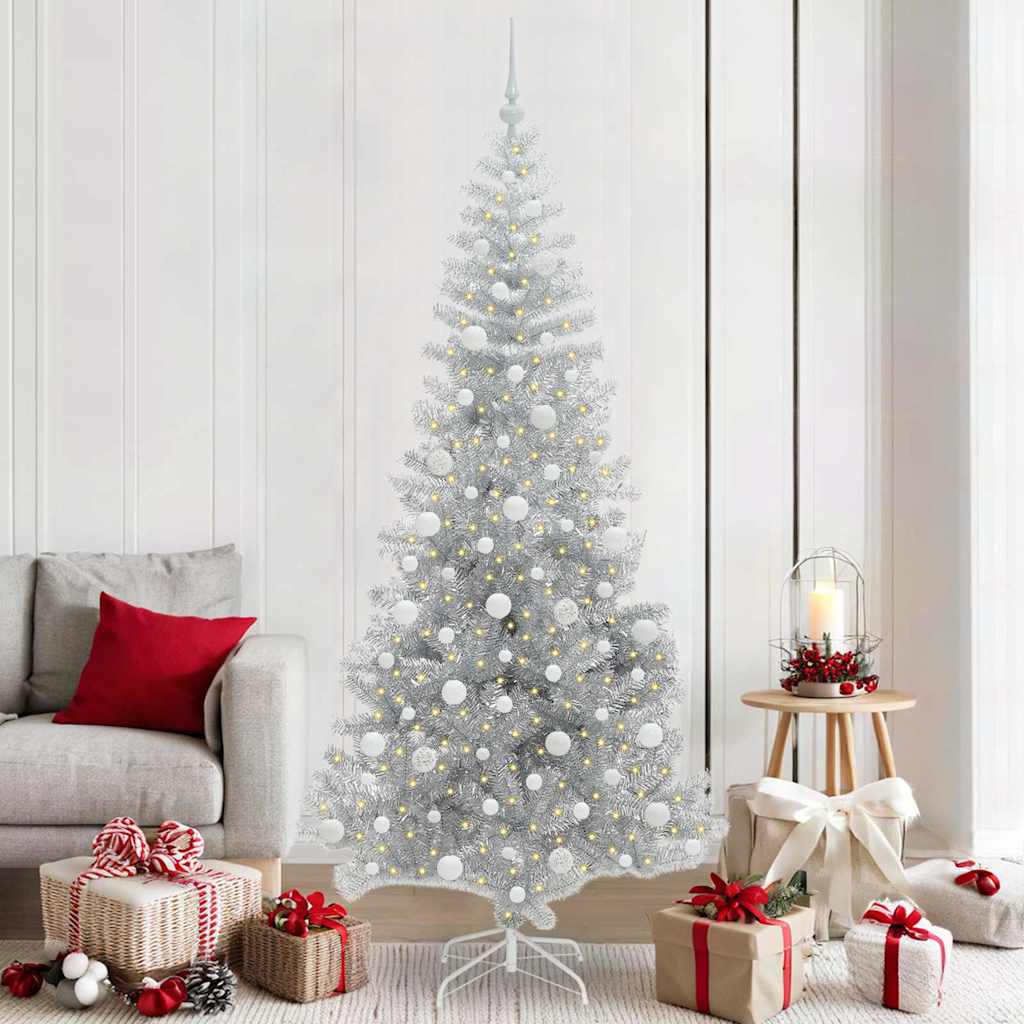Albero di Natale Argento 210 cm PET