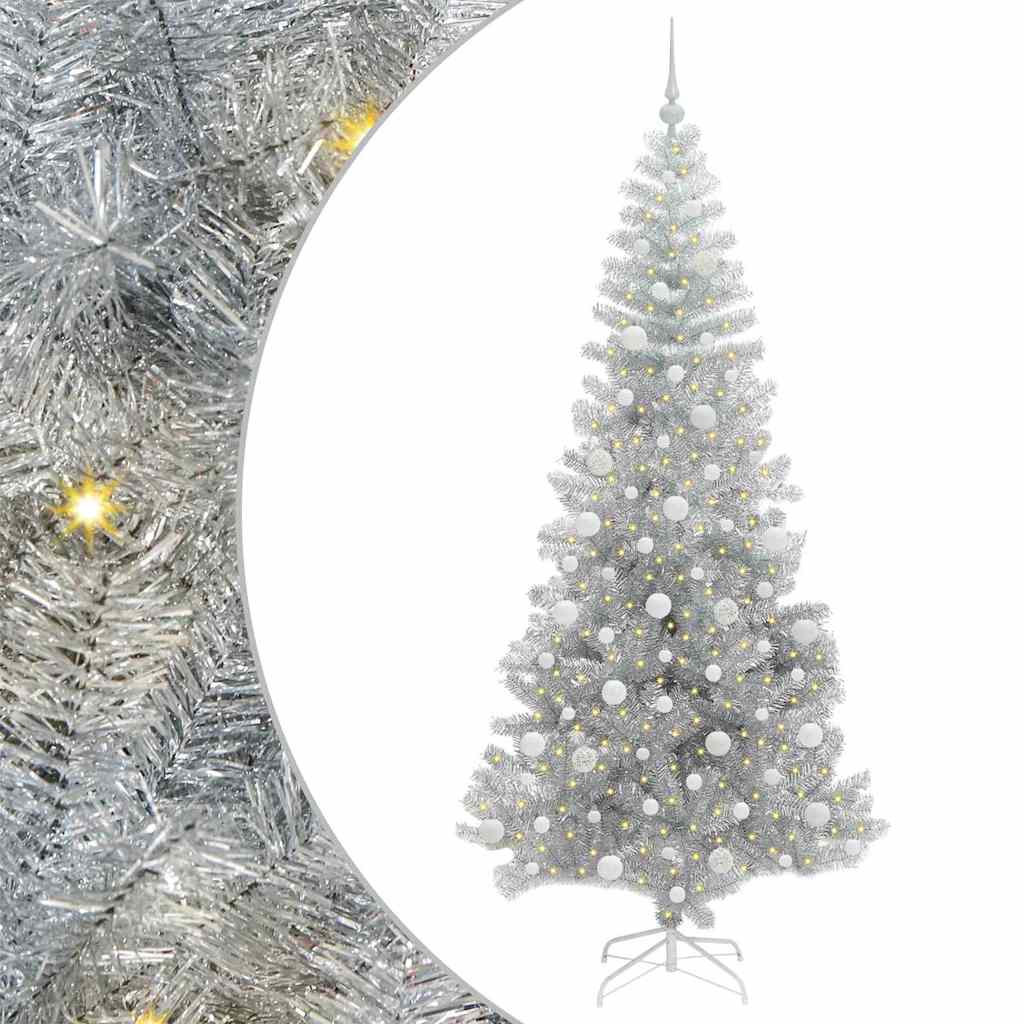 Albero di Natale Argento 210 cm PET