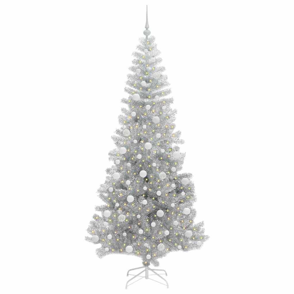 Albero di Natale Argento 210 cm PET