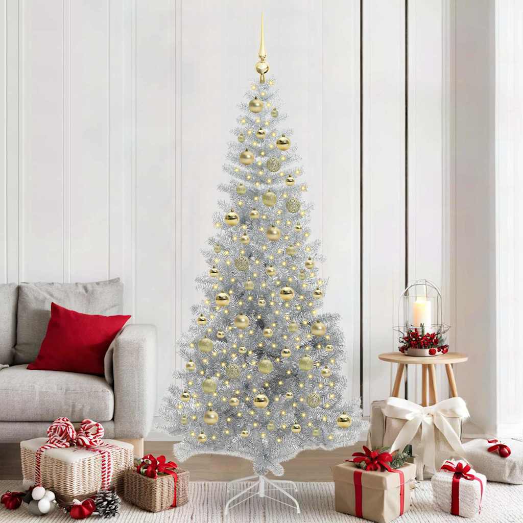 Albero di Natale Argento 210 cm PET
