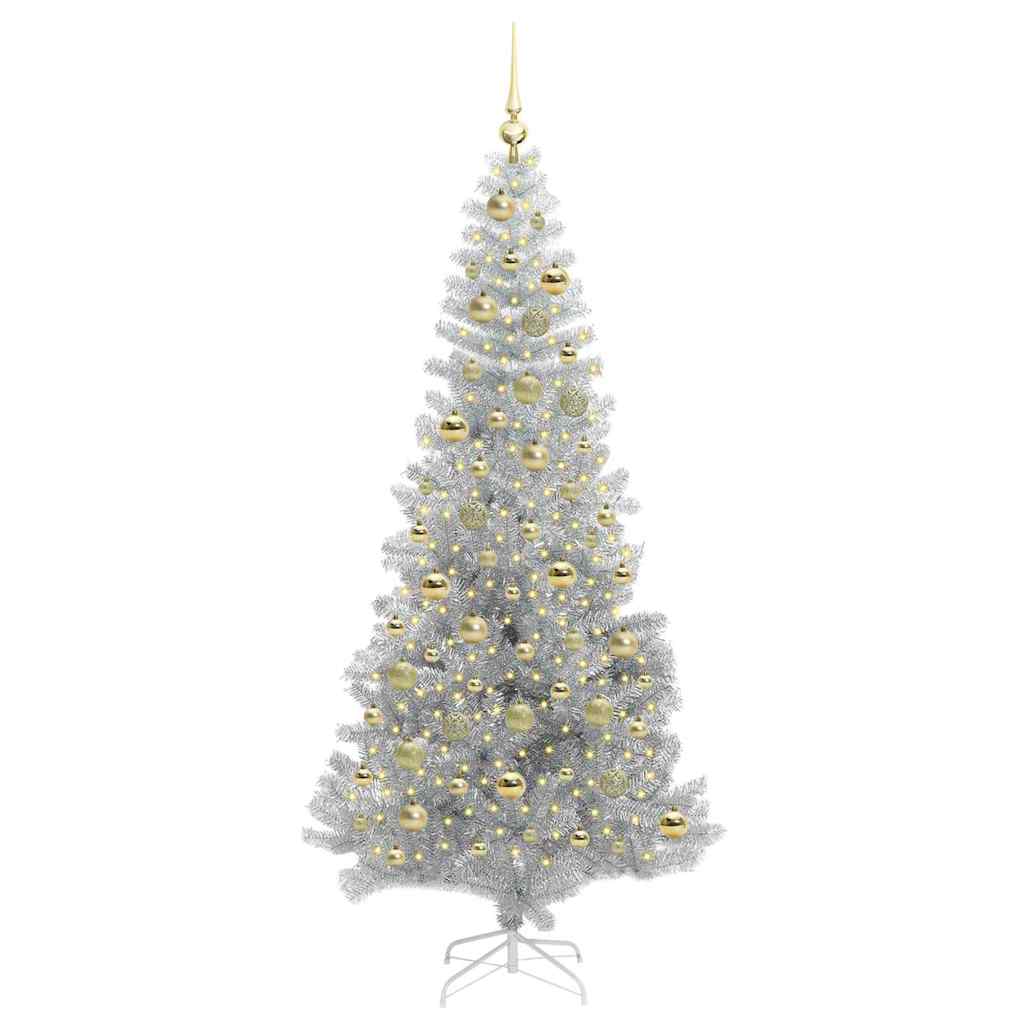 Albero di Natale Argento 210 cm PET