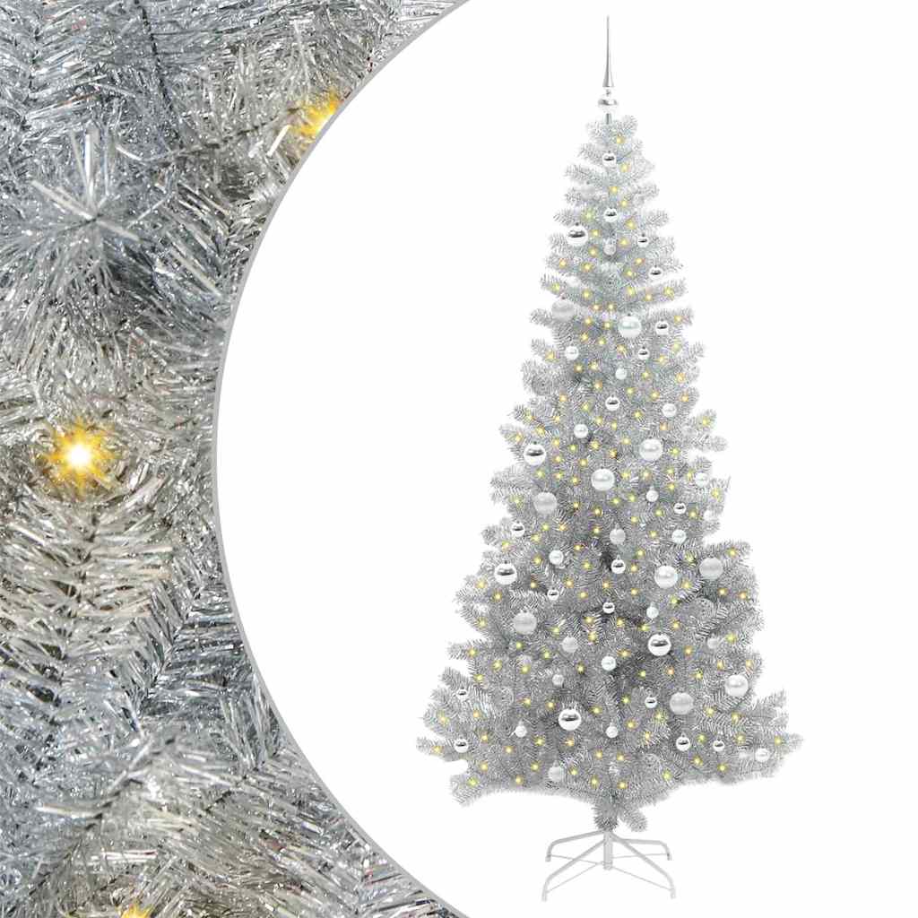 Albero di Natale Argento 210 cm PET